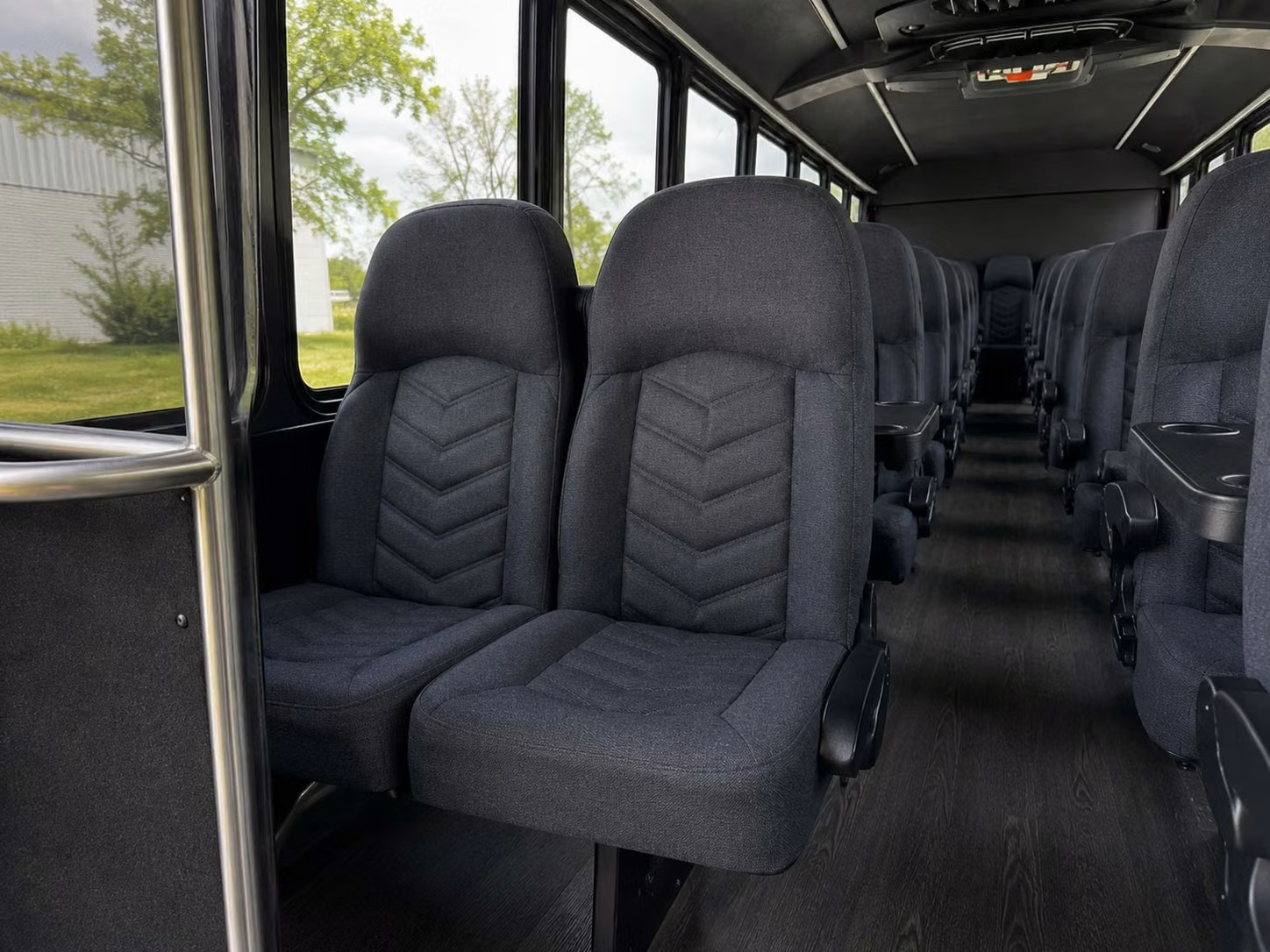 18 passenger minibus inside