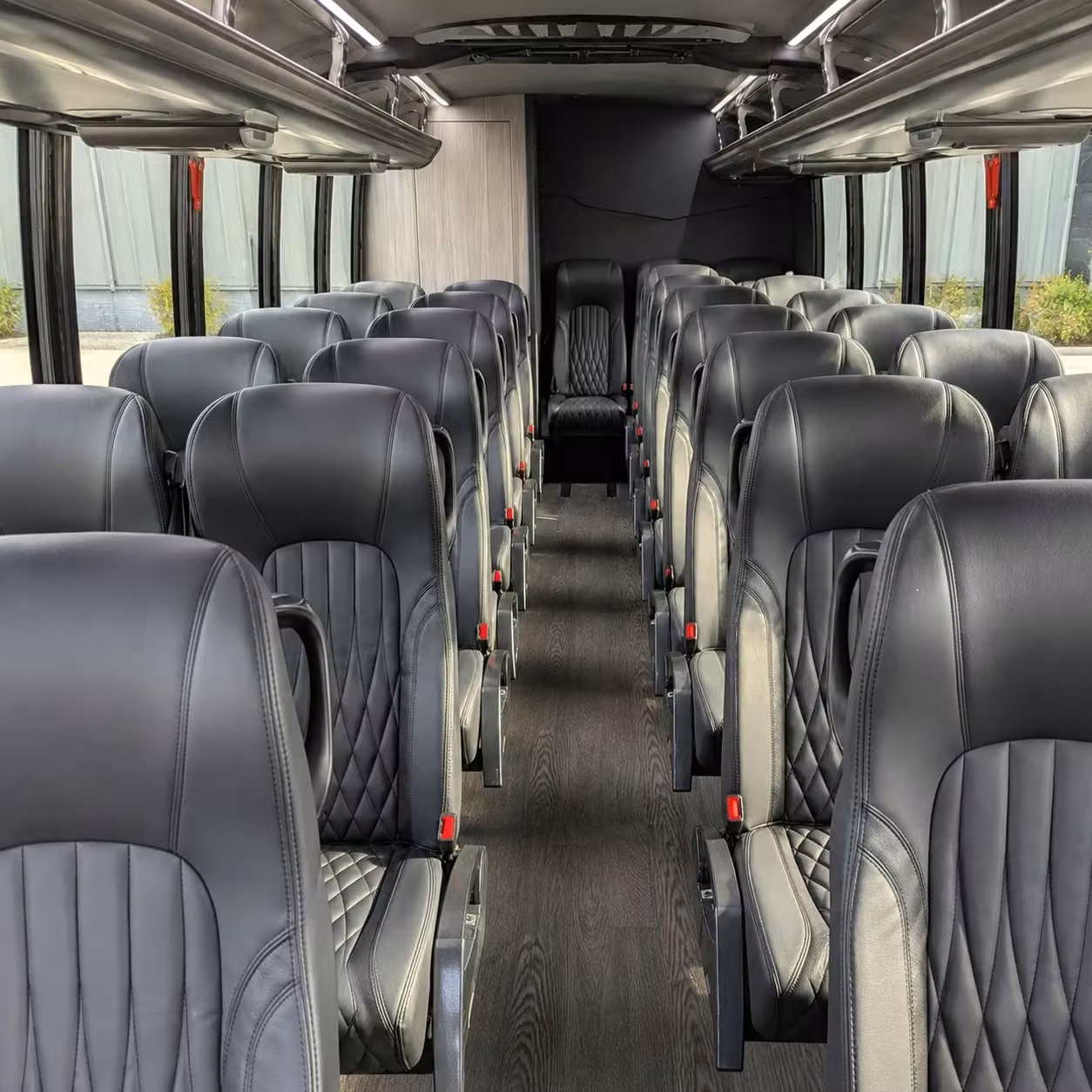 30 passenger minibus inside