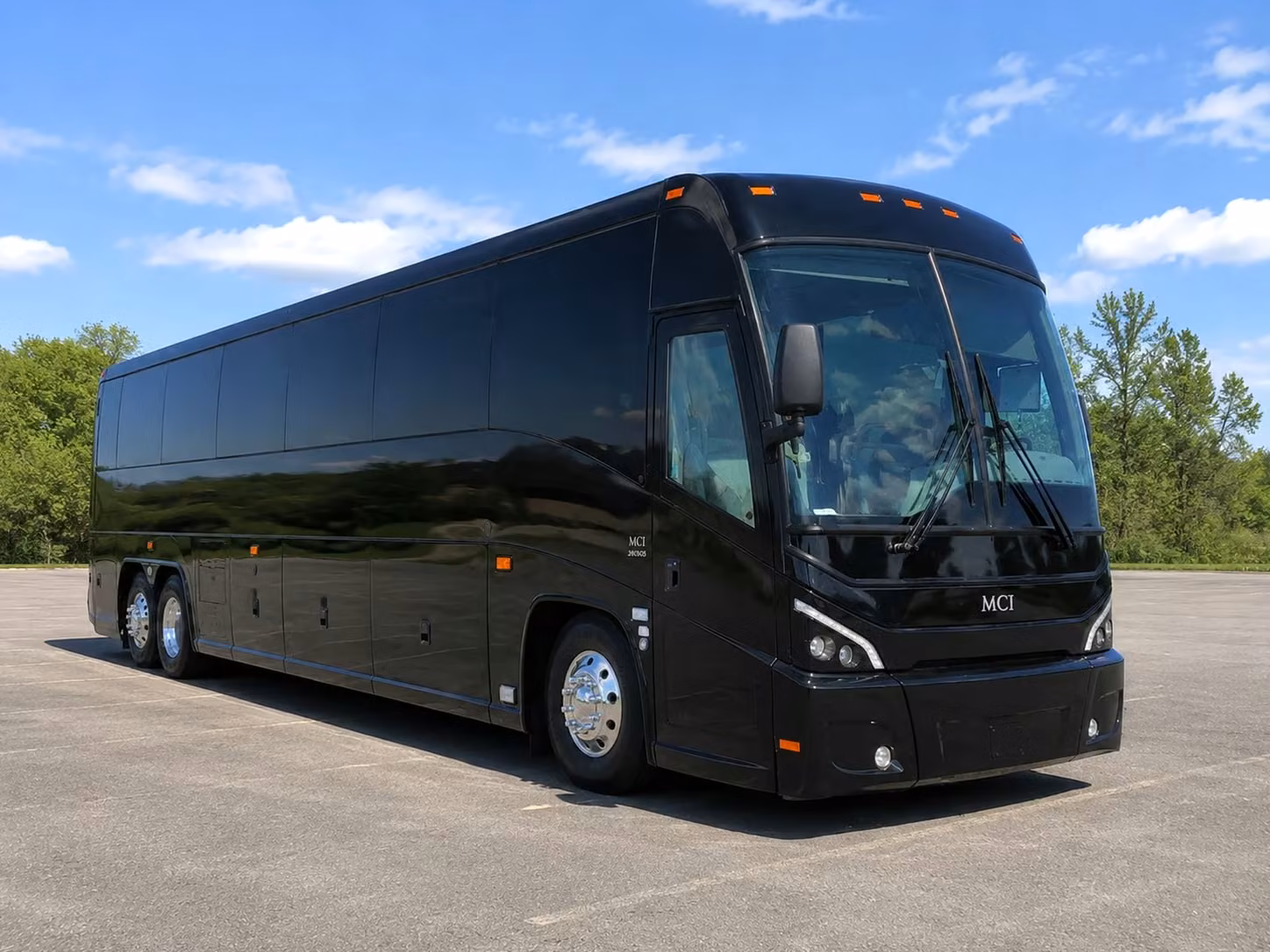 56 passenger charter bus