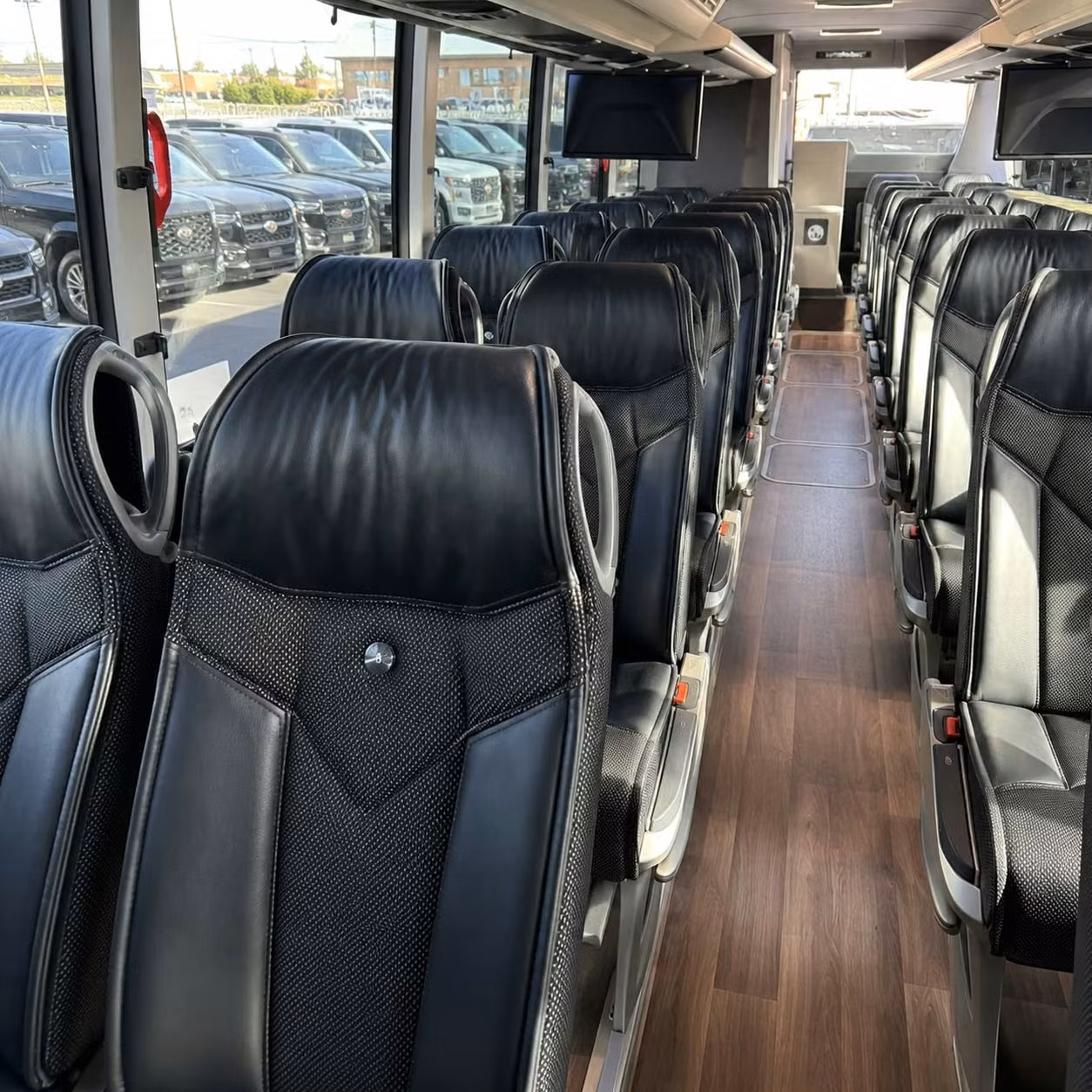 edinburg 56 passenger charter bus rental