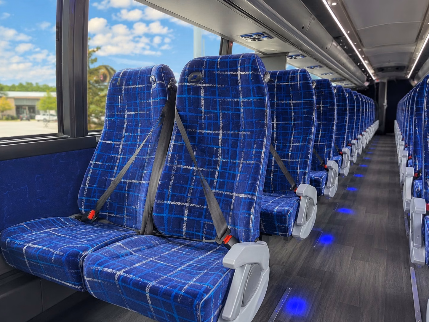 edinburg charter bus interior gallery