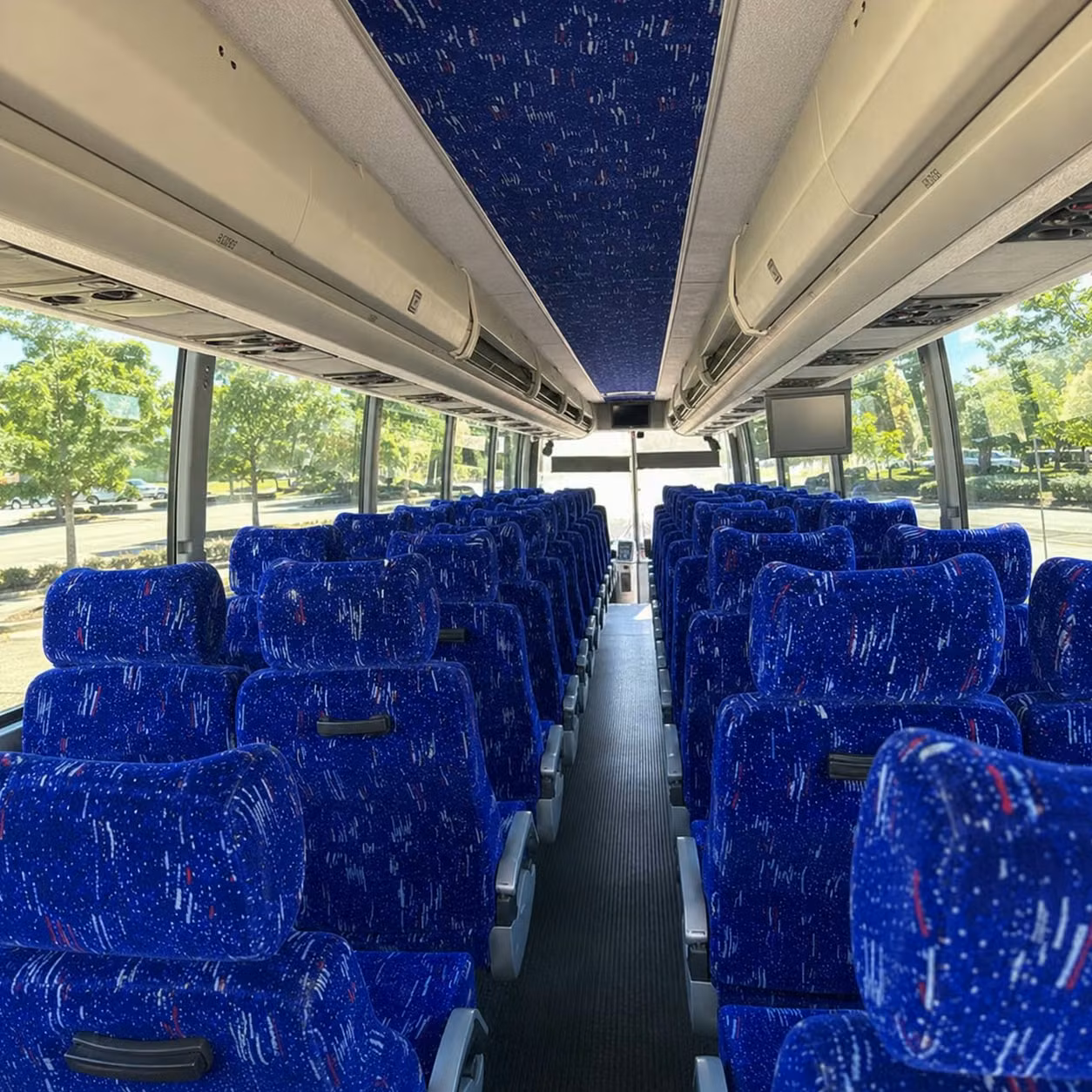 edinburg charter bus rental inside