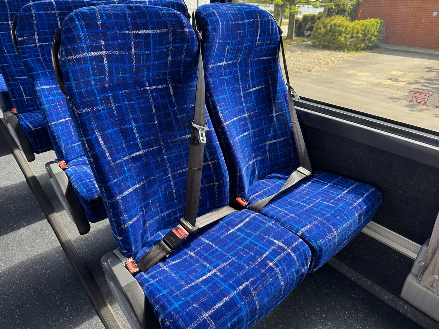 edinburg charter bus rental interior
