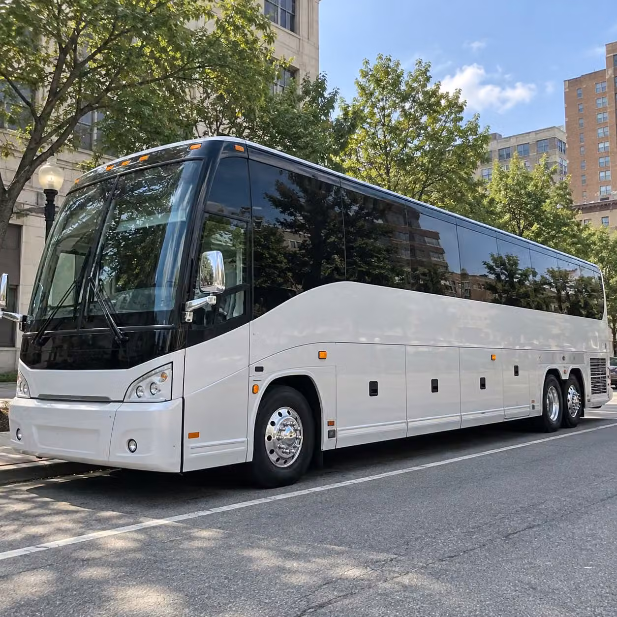 how the distance and duration of your trip affect charter bus rates in edinburg