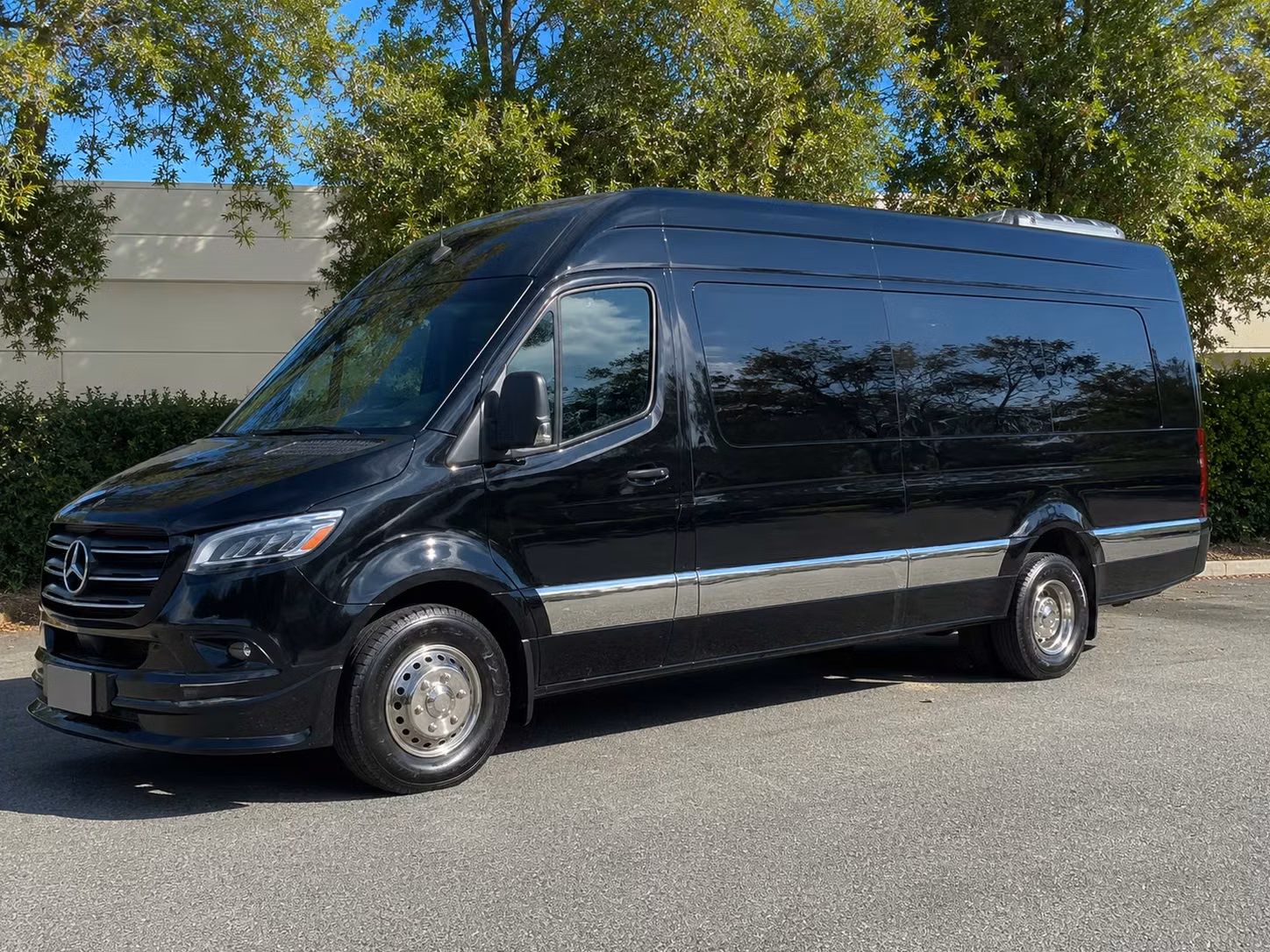 sprinter van with driver