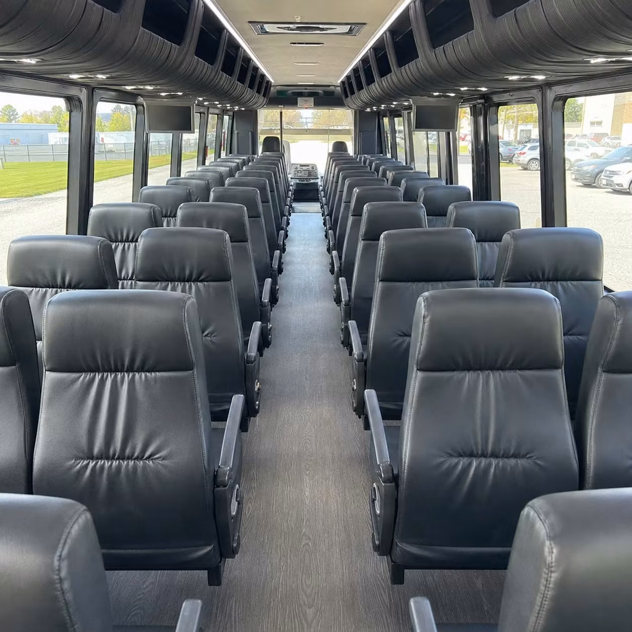 wedding shuttle services bus rentals in edinburg